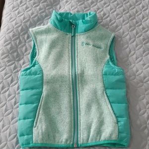 New Free Country Hybrid Vest Sherpa Fleece Lined